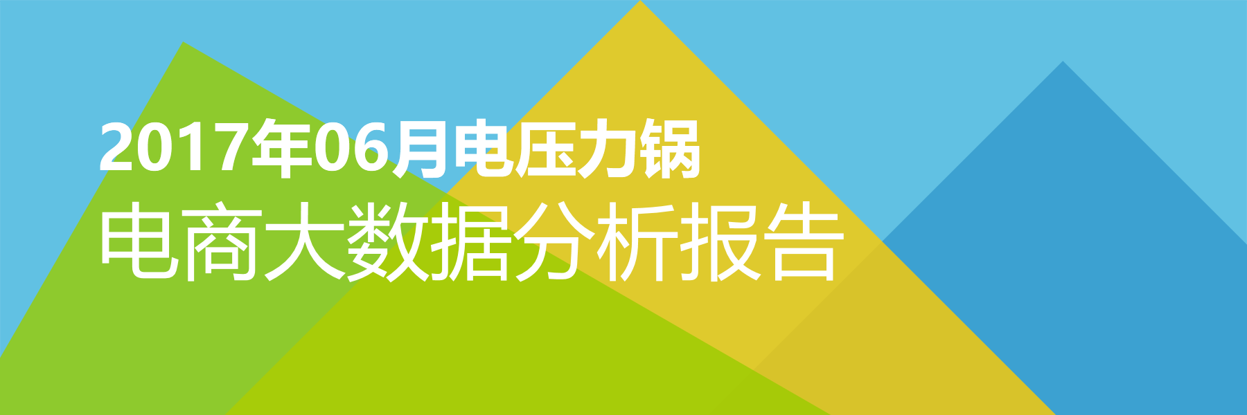 2017年06月电压力锅电商大数据报告