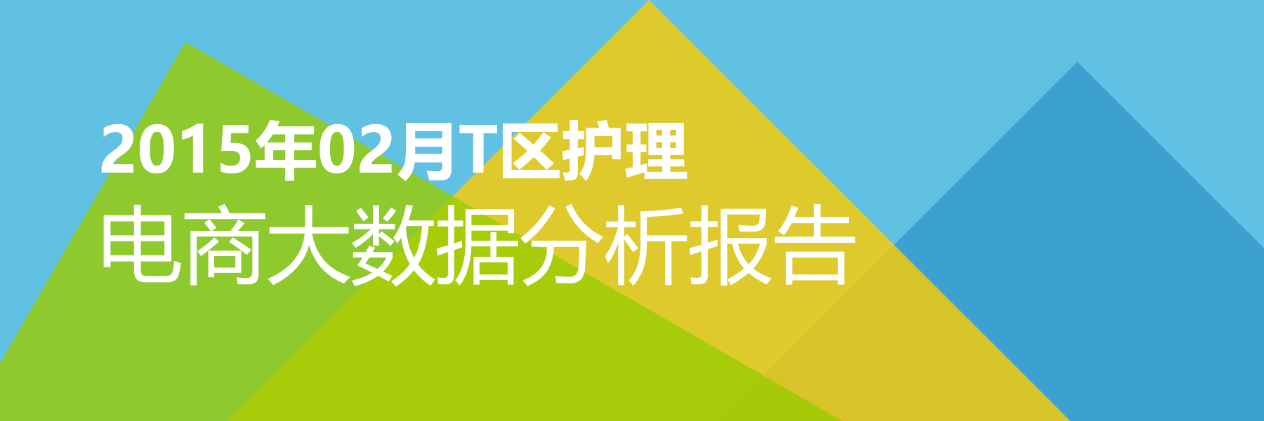 2015年02月T区护理电商大数据报告